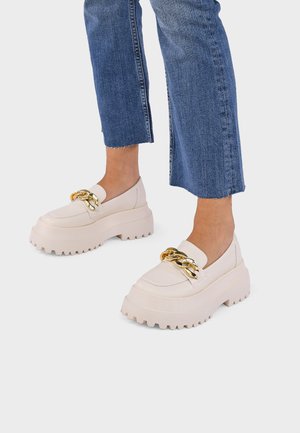 Bosanova CON CADENA - Zapatos sin cordones - beige