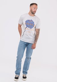 Paradiso Clothing NEW ORDER SPRING SUBSTANCE DIP DYE - Print T-shirt - natural