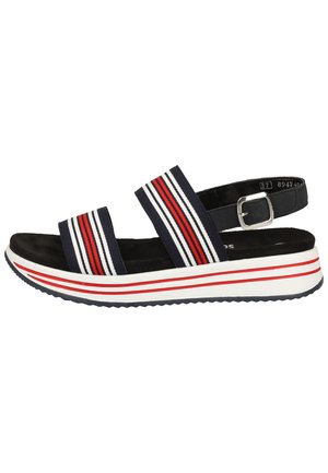 Sandals - navy-weiss-rot/pazifik 14