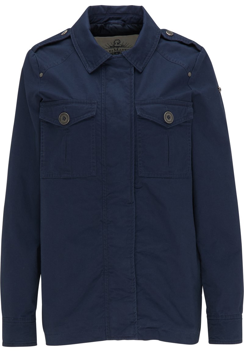 dreimaster Lichte jas blauw