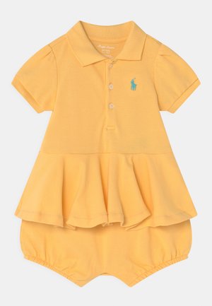 PEPLUM ONE PIECE-SHORTALL - Jumpsuit - beach yellow