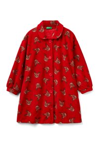 United Colors of Benetton IN ONE SIDE BRUSHED FLEECE WITH COLLAR AND BUTTONS - Camicia da notte - multicolor