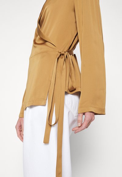 ASPESI CAMICIA - Blouse - biscotto/biscuit