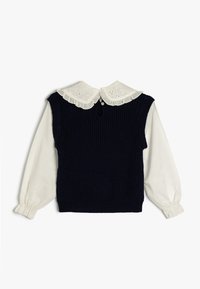 Koton PETER PAN - Strickpullover - dark blue