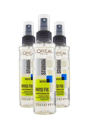 GEL PER CAPELLI STUDIO LINE INVISI FX LIQUID GEL MINERAL 24H, EFFETTO LIQUID GEL, 150 ML - 3 PACK - Trattamenti capelli - trasparente