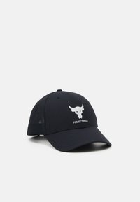 Under Armour PROJECT ROCK TRUCKER UNISEX - Cap - black/white