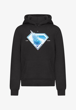 SUPERMAN LOGO SVALBARD TAKE ME HOME - Hanorac - black