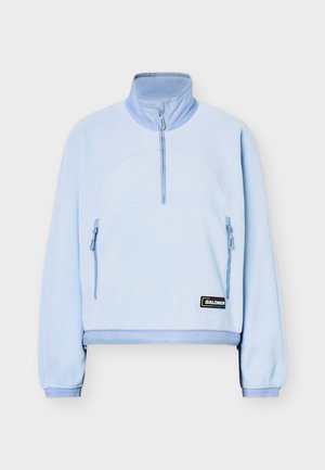 Salomon, CHROMA CROP - Φλις πουλόβερ - brunnera blue