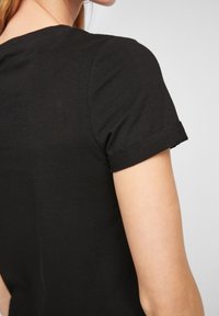 QS MIT CREW NECK - T-shirt basic - black
