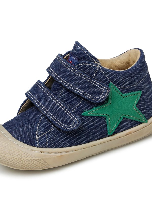 KOLDE – Lauflernschuh – blau grün