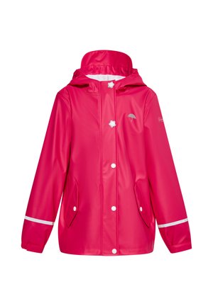 Regnjakke / vandafvisende jakker - himbeerpink
