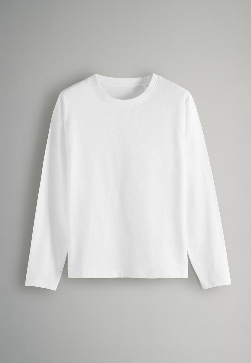 Bellieva T-shirts, set van 2, ronde hals, halve mouwen, zijkant rimpeling, biologisch katoen, GOTS