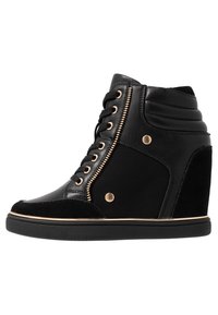 Anna Field Höga sneakers - black