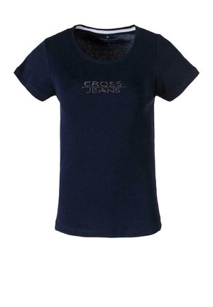Cross Jeans, - T-shirt z nadrukiem