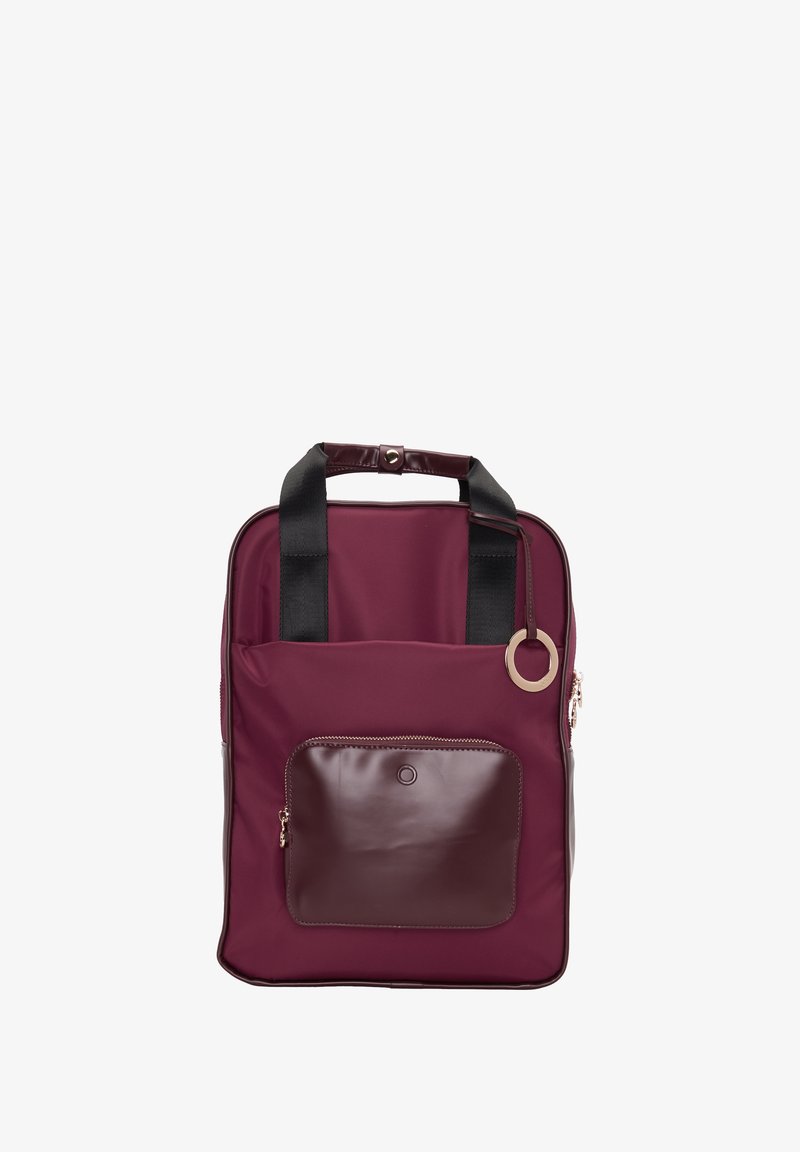 O Bag Sac à dos - burgundy plain
