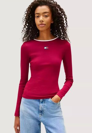 Langærmet T-shirt - lavish cerise