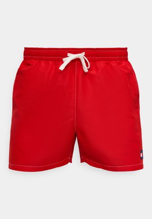 Tommy Hilfiger, HERITAGE LOGO MID LENGTH  - Uimashortsit - deep crimson