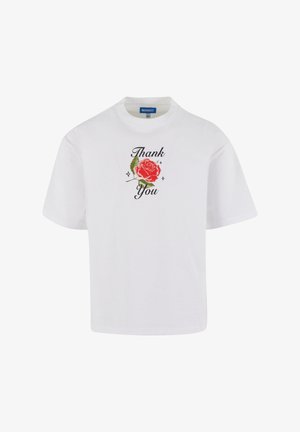 Market, - T-shirt z nadrukiem
