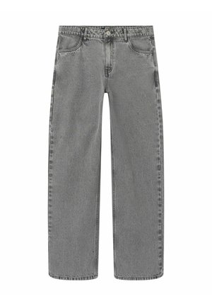 Ravne kavbojke - light grey denim
