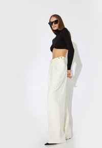 Koton PALAZZO  - Broek - off white