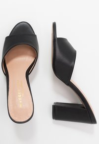 Madden Girl Mules de tacón - black