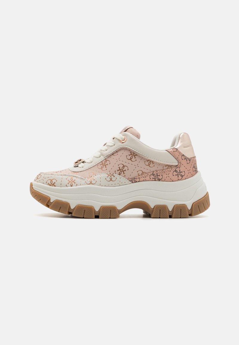 Guess Womens BERRETT Sneaker Light Pink Logo Multi 680 9