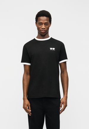 CREWNECK - Majica kratkih rukava s printom - black