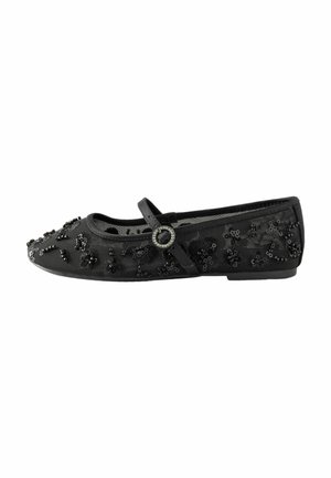 Next, Occassion Mary Jane Shoes - Riemchenballerina - black mesh