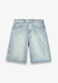 CUT OFF BAGGY - Denimové šortky - sand storm blue