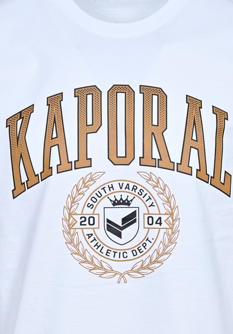 Kaporal DOCK - T-shirt con stampa - black/nero