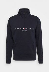 LOGO MOCK NECK - Sweatshirt - desert sky