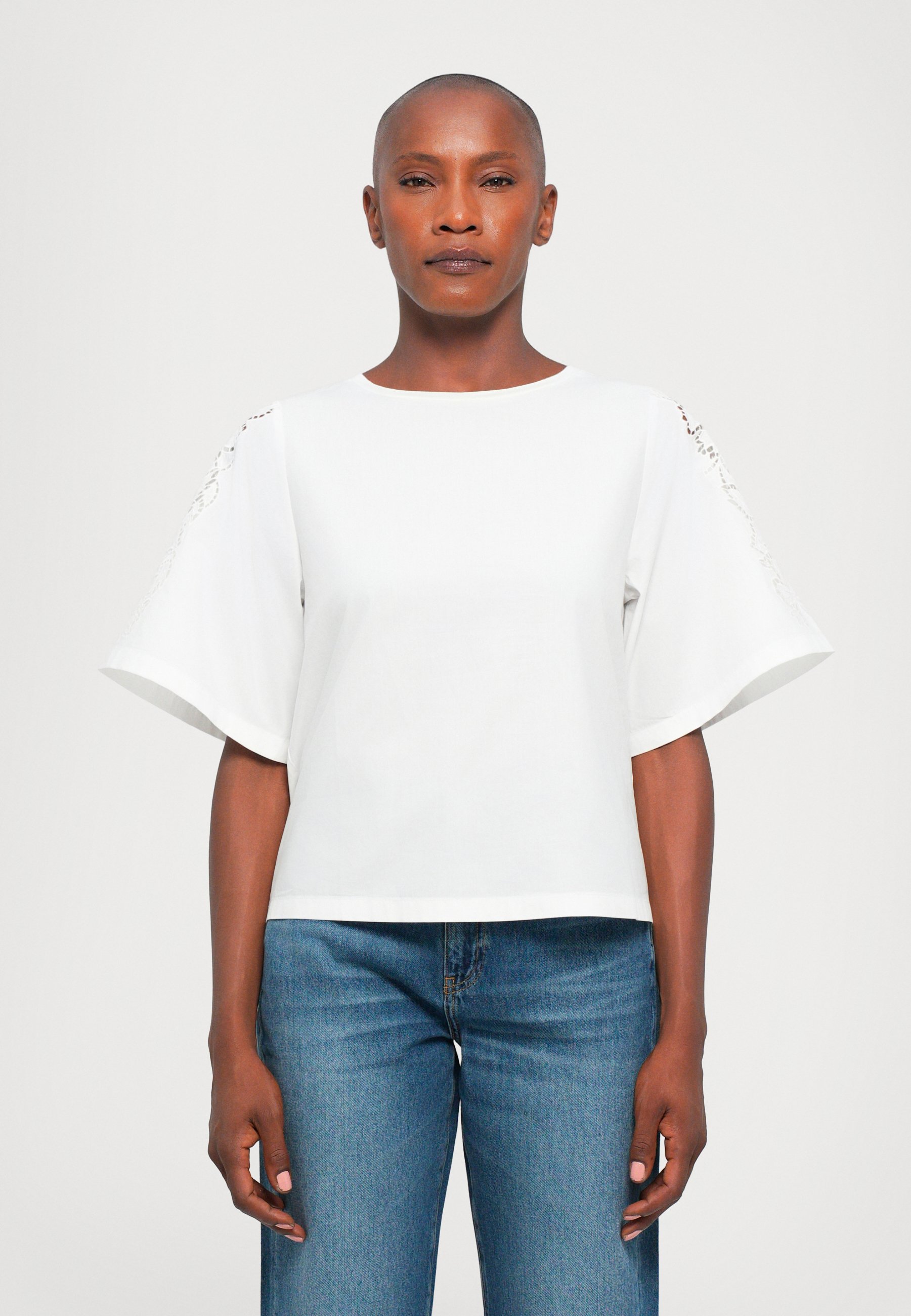 Weekend Max Mara ELODIA - Top - off white/white - Zalando