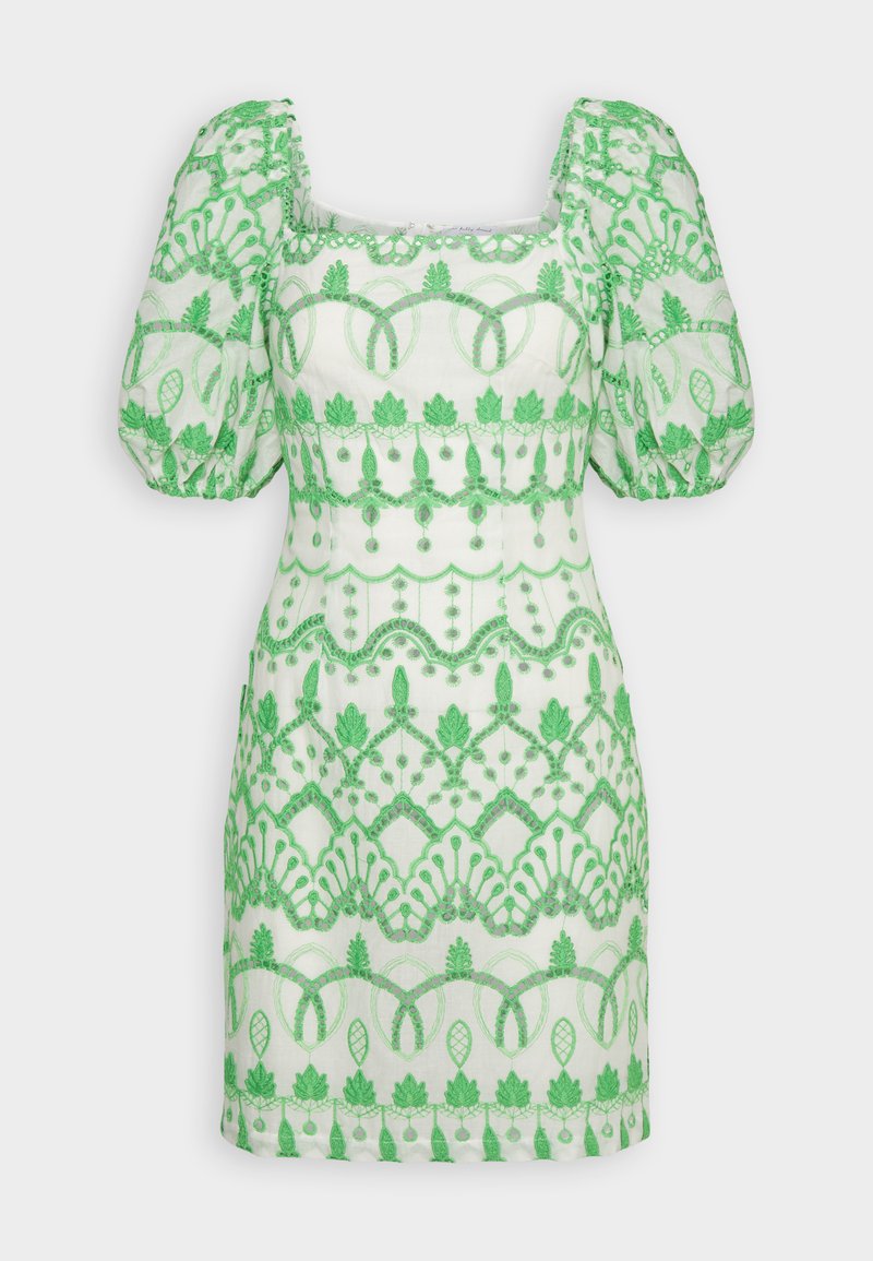 Never Fully Dressed Etui-jurk groen Never Fully Dressed Etui-jurk groen