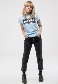 Paradiso Clothing DECCA LOGO - Print T-shirt - blue