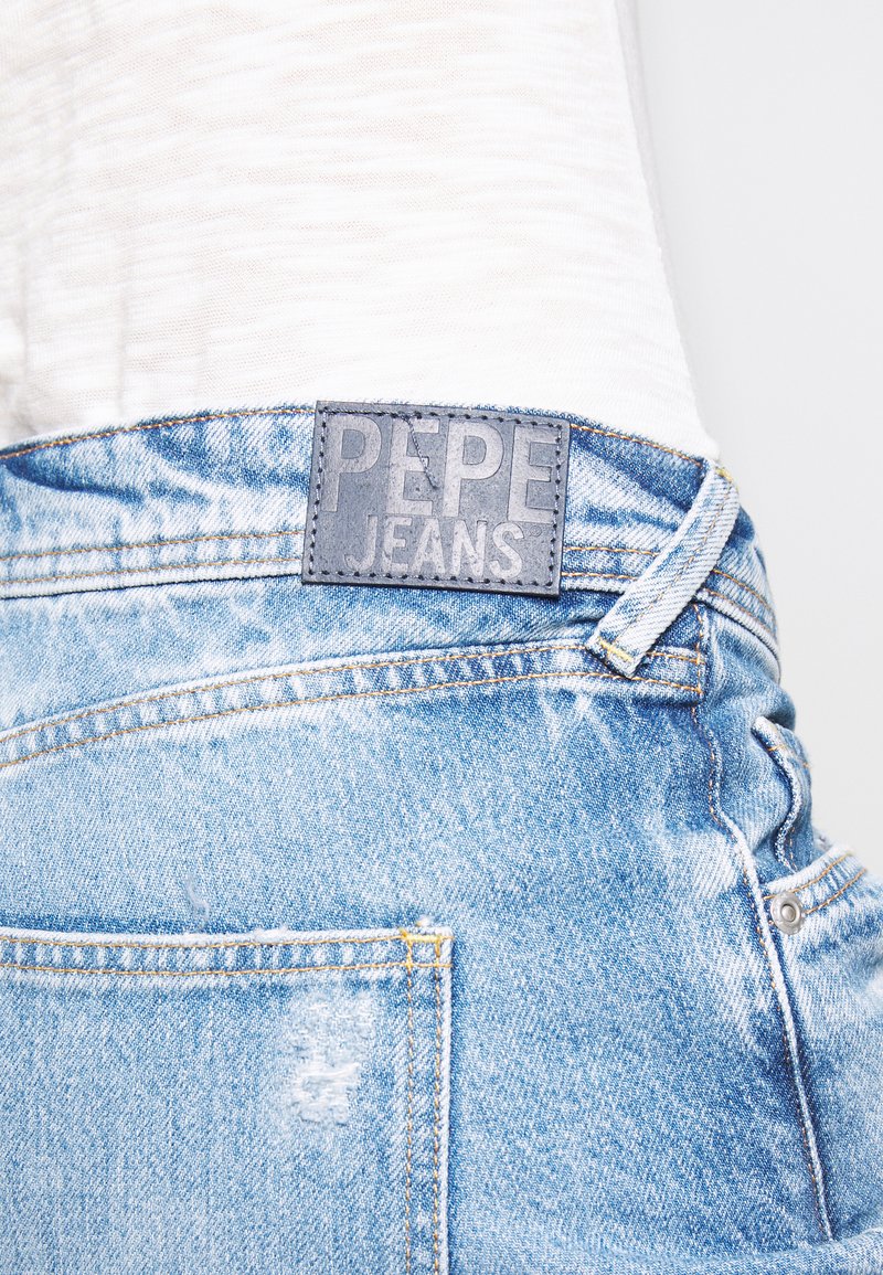 Damen Skinny | Pepe Jeans THRASHER Jeans Shorts denim/blue denim - VX29159 Damen Skinny | Pepe Jeans THRASHER Jeans Shorts denim/blue denim - VX29159