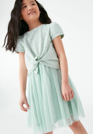 SHORT SLEEVE - Koktejlové šaty / šaty na párty - mint green