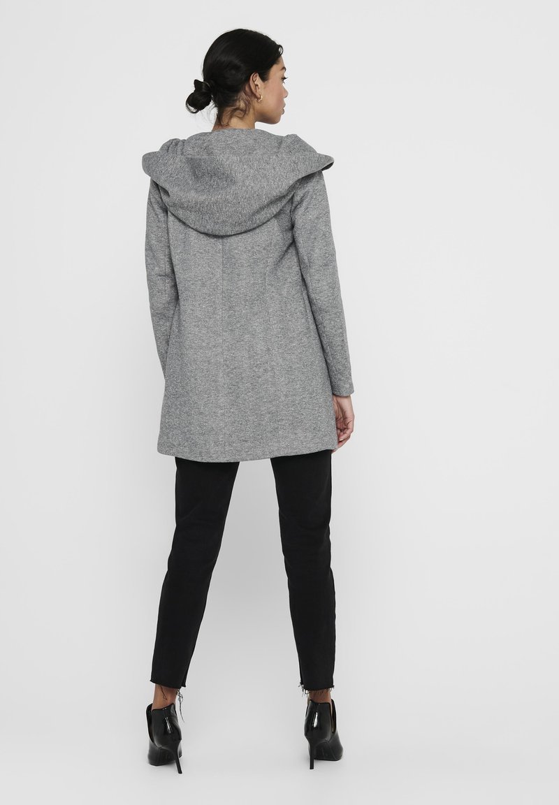 ONLY ONLSEDONA OTW Kurzmantel light grey melange/hellgrau