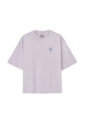 WAVE TIGER - Print T-shirt - purple haze