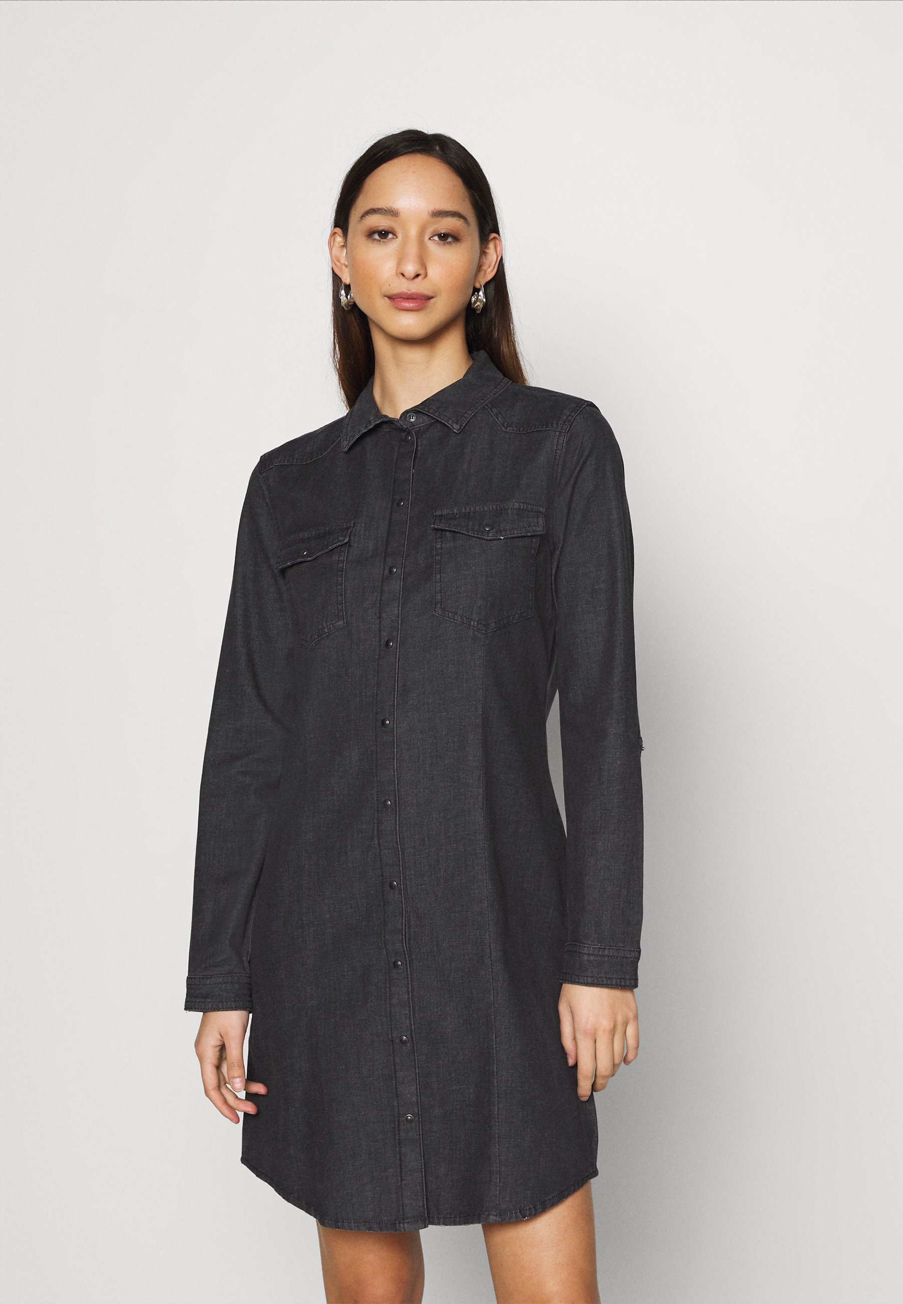 H&M DIVIDED Blouse-chemisier Dames Blouse T EU 34 bleu-blanc style