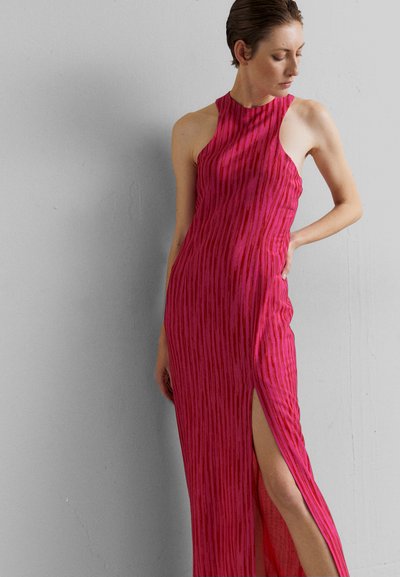 Missoni LONG DRESS - Vestido de fiesta - pink/red space dye