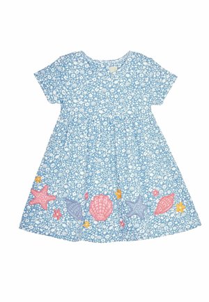 JoJo Maman Bébé APPLIQUÉ  REGULAR FIT - Trikoomekko - cornflower blue nautical