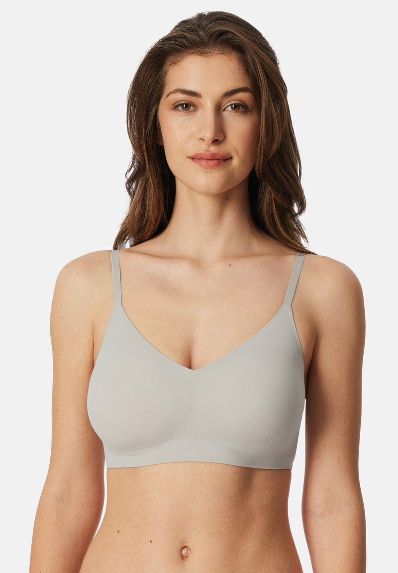 Schiesser SPAGHETTITRÄGER MIT PADS - INVISIBLE SOFT - Brassière - grau jaspe
