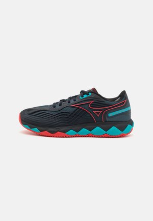 Mizuno, WAVE ENFORCE TOUR 2 - Scarpe da padel - salute/hibiscus/peacock blue