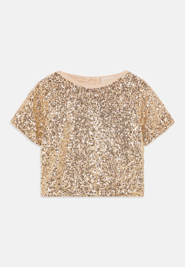 BLOUSE - Blouse - light gold