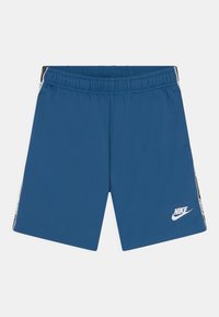 Nike Sportswear REPEAT - Teplákové kalhoty - dark marina blue/white