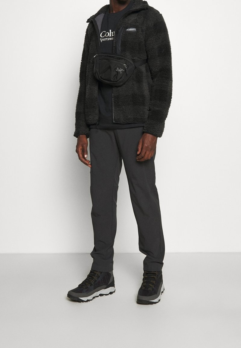 Pull Polaire Columbia Noir Homme Taille M - Léger Avec Zip - Idéal Randonnée