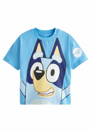 Next BLUEY SHORT SLEEVE - REGULAR FIT - Tricou cu imprimeu - blue
