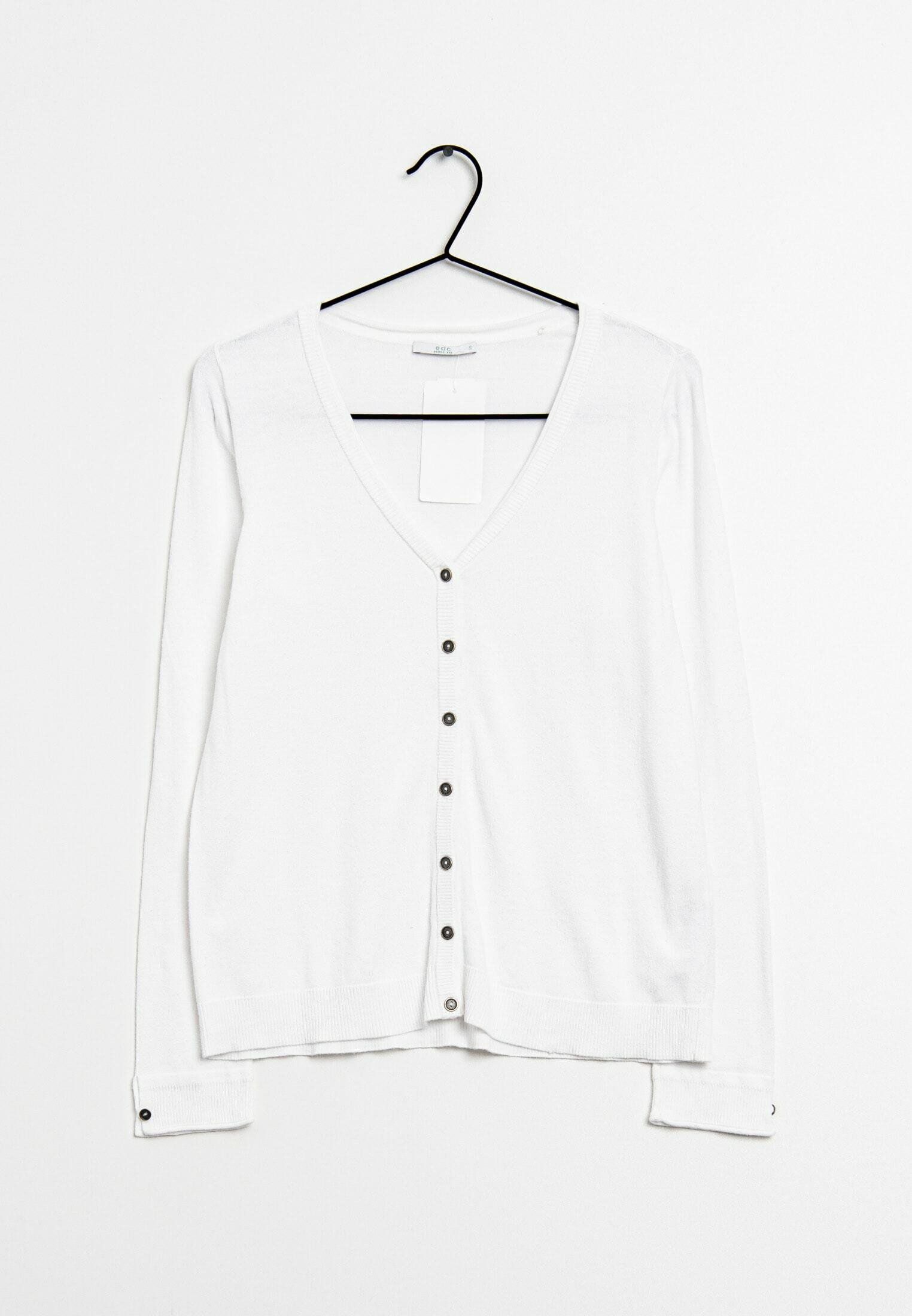 edc by Esprit Cardigan white (Pre-owned) Zalando