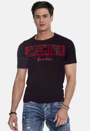 T-Shirt print - black