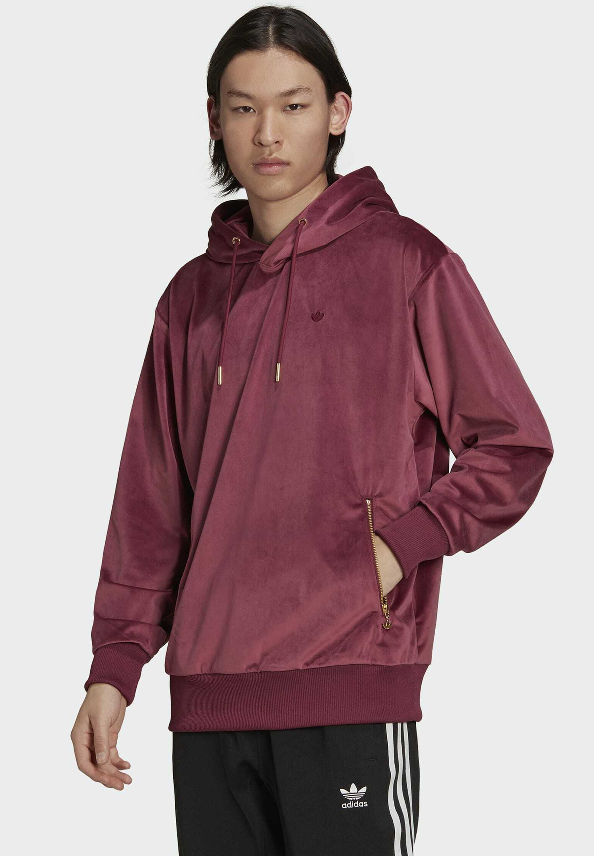 adidas Originals Hoodie - burgundy/red 